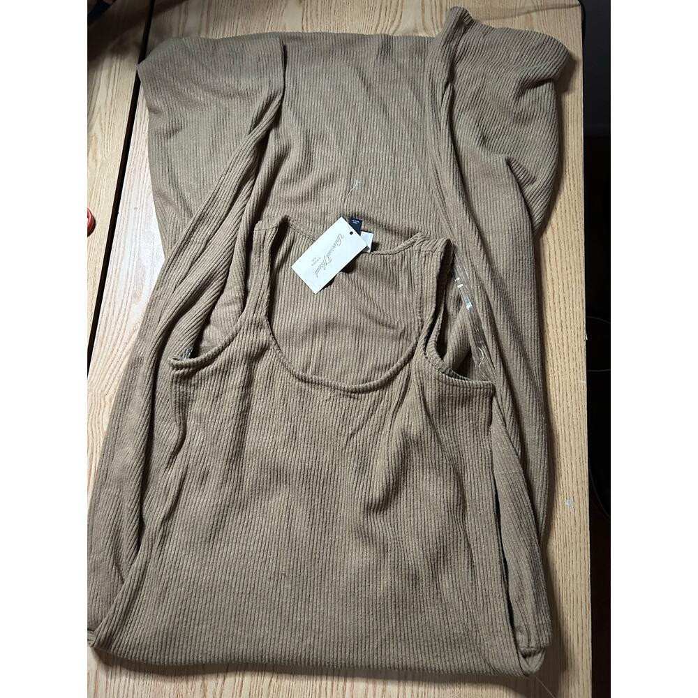 New Women’s Universal Thread Maxi Dress Super Soft Blue size Medium